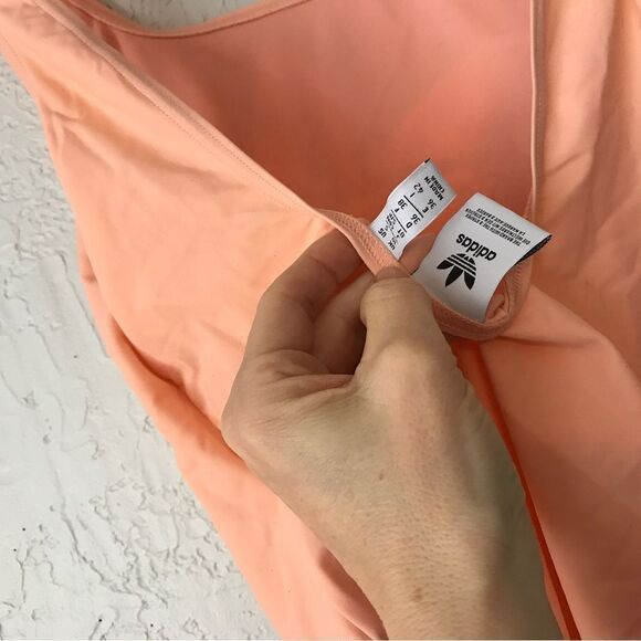 Adidas One Piece Open Back Swim Suit (S) - Picture 4 of 5